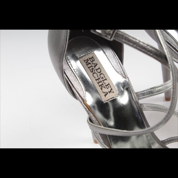 Badgley Mischka | 'Lexie' strappy heels - Picture 6 of 7